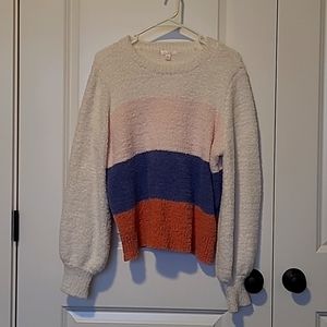 LC Fuzzy Sweater Size L